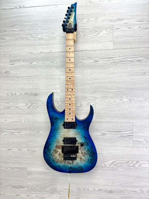 Vist Large View of Product Image Which is Used Ibanez RG652MPB PRESITGE -UPGRADED PUS- Super S Electric Guitar Blue 6-String