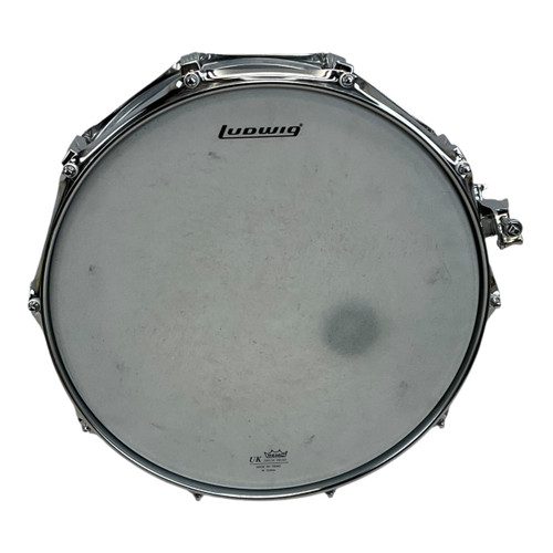 Vist Large View of Product Image Which is Used Ludwig 14x5 Chrome Student Snare Metal Snare Drum 14"