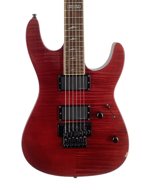Vist Large View of Product Image Which is Used LTD M-200FM Electric Guitar -AS IS DING