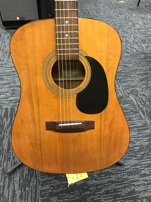 Vist Large View of Product Image Which is Used Samick LW-020G Vintage Solid Top Acoustic Guitar Wood