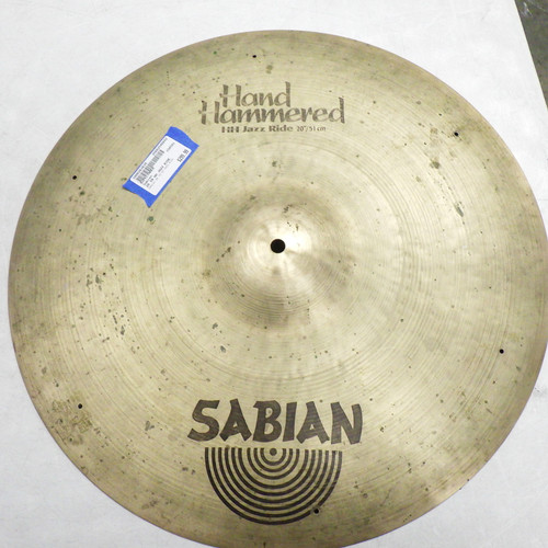 Vist Large View of Product Image Which is Used Sabian 20 IN High Hat Jazz Ride Cymbal 