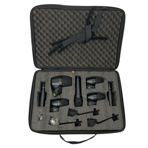 Vist Large View of Product Image Which is Used Shure PGADRUMKIT7 MIC SET NO CLIPS Dynamic Microphone