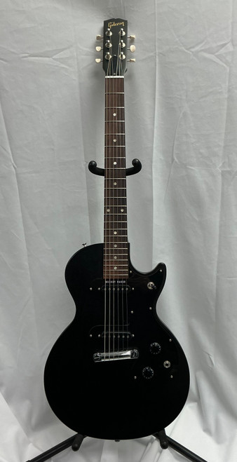 Vist Large View of Product Image Which is Used Gibson MELODY MAKER LES PAUL LP Type Electric Guitar Black 6-String
