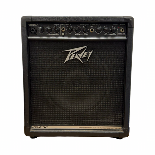 Vist Large View of Product Image Which is Used Peavey KB/A 50 1X15 50-WATT KEYBOARD AMP Keyboard Amplifier