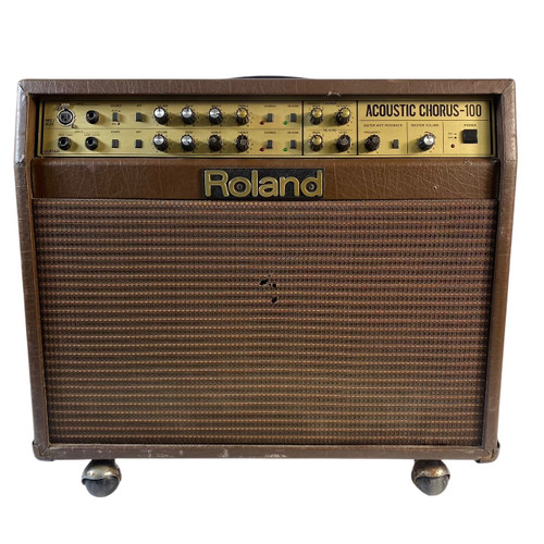 Vist Large View of Product Image Which is Used Roland ACOUSTIC CHORUS AC-100 Solid State Guitar
