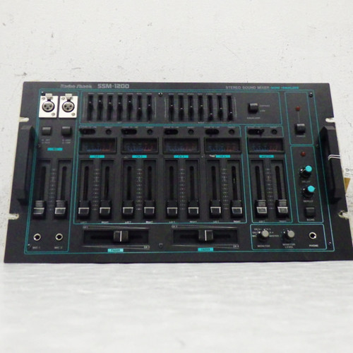 Vist Large View of Product Image Which is Used Radio Shack 55M-1200 Rackmount Mixer