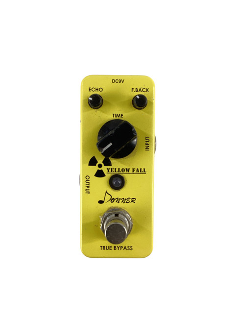 Vist Large View of Product Image Which is Used Donner Yellow Fall Delay Pedal