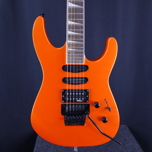Vist Large View of Product Image Which is Used Jackson X SERIES SOLOIST SL3X DX Pointy Electric Guitar Orange 6-String