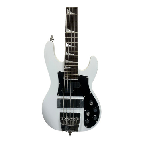 Vist Large View of Product Image Which is Used Jackson X Series Concert Cbxnt Dx V Bass Guitar White 5-String