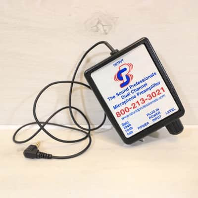 Vist Large View of Product Image Which is Used Sound Professionals Dual Channel Microphone Preamplifier Portable