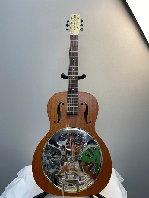 Vist Large View of Product Image Which is Used Gretsch G9200 BOXCAR RESONATOR ROUND-NECK Laminate Top Acoustic Guitar Wood