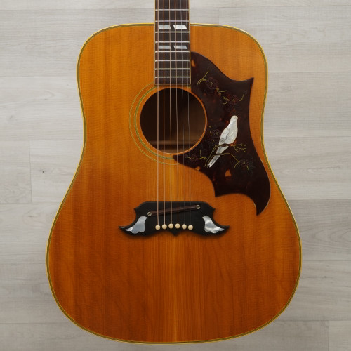 Vist Large View of Product Image Which is Used Gibson Dove Vintage Solid Top Acoustic Guitar Natural