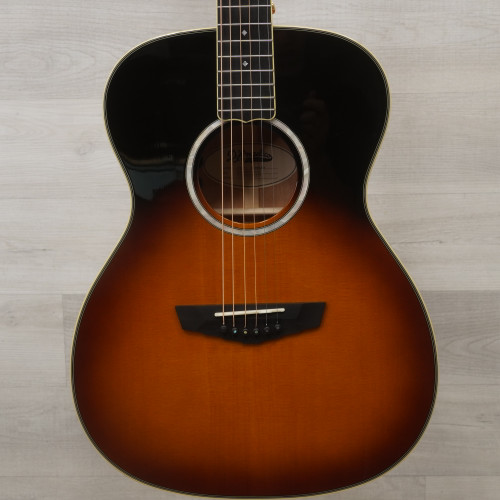 Vist Large View of Product Image Which is Used D'angelico Excel Tammany Solid Top Acoustic Guitar Vintage Sunset