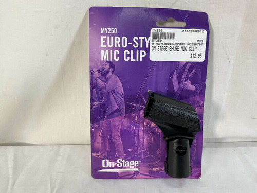 Vist Large View of Product Image Which is New ONSTAGE PLASTIC MIC CLIP