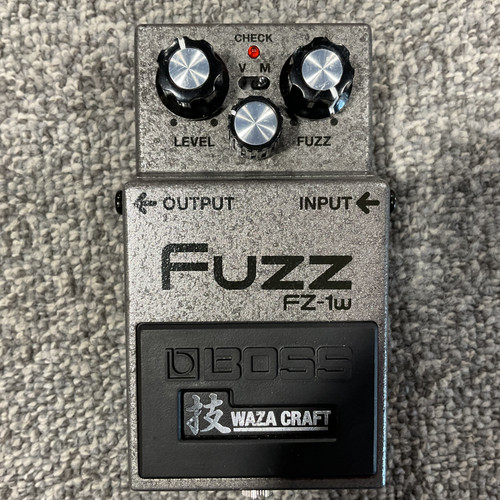 Vist Large View of Product Image Which is Used BOSS FZ-1W WAZA CRAFT FUZZ Guitar Pedal