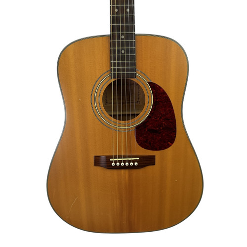 Vist Large View of Product Image Which is Used Hohner HW640 Solid Top Acoustic Guitar Natural