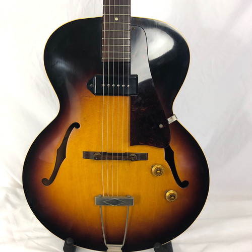 Vist Large View of Product Image Which is Used Gibson ES 125 1957 Vintage Semi-Hollow Electric Guitar Tobacco Sunburst 6-String