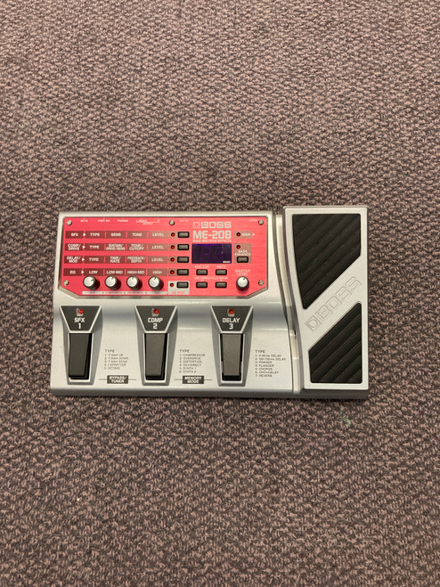 Vist Large View of Product Image Which is Used Boss ME-20B Floorboard Effect