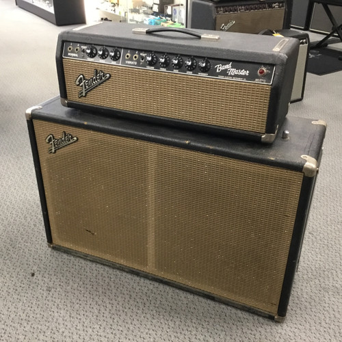 Vist Large View of Product Image Which is Used Fender 1964 Bandmaster Blackface With Jensen 35 Watt Speakers