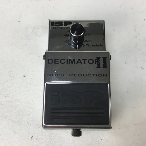 Used ISP Technologies DECIMATOR II Noise Reduction Pedal 41110-S000070627 Vist Large View of Product Image Which is Used ISP Technologies DECIMATOR II Noise Reduction Pedal