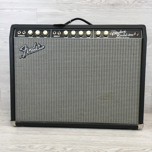 Vist Large View of Product Image Which is Used Fender VIBROLUX REVERB CUSTOM 65 2 x 10 Tube Combo Amplifier 2 x 10