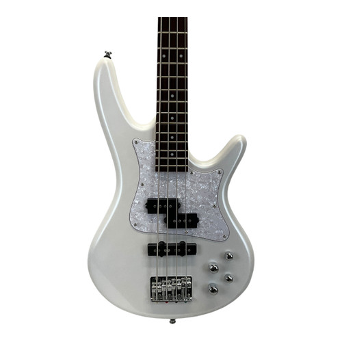 Vist Large View of Product Image Which is Used Ibanez SRMD200D Bass Guitar White 4-String