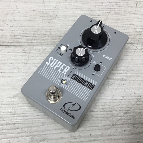 Vist Large View of Product Image Which is Used Crazy Tube Circuits Super Conductor Boost Distortion Pedal
