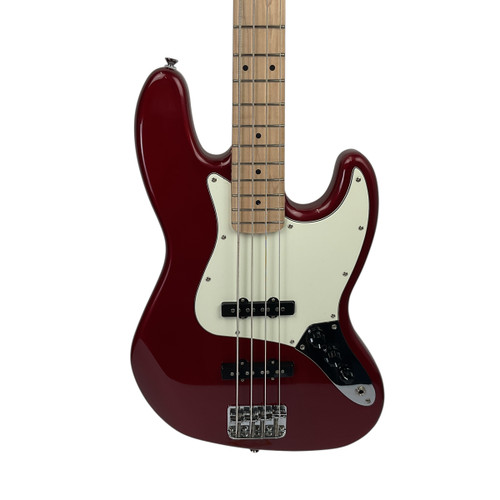 Vist Large View of Product Image Which is Used Squier AFFINITY JAZZ BASS J Type Bass Guitar Red 4-String