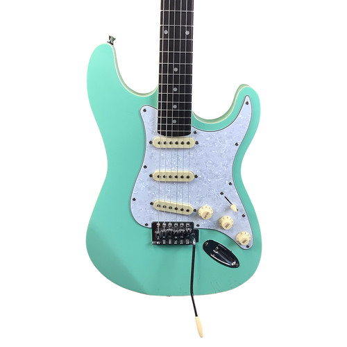 Vist Large View of Product Image Which is Used S TYPE ELECTRIC Electric Guitar Green 6-String