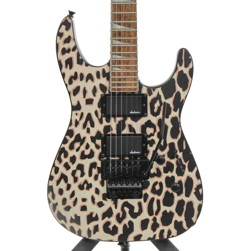 Vist Large View of Product Image Which is Used Jackson X SERIES SOLOIST SLX DX LEOPARD Super S Electric Guitar Custom Graphics 6-String