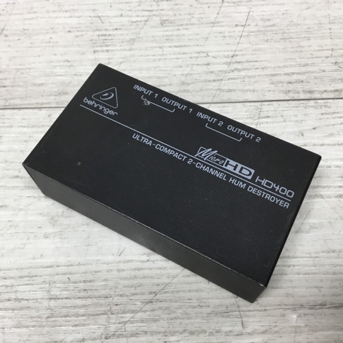 Vist Large View of Product Image Which is Used Behringer HD 400 2 Channel Hum Destroyer