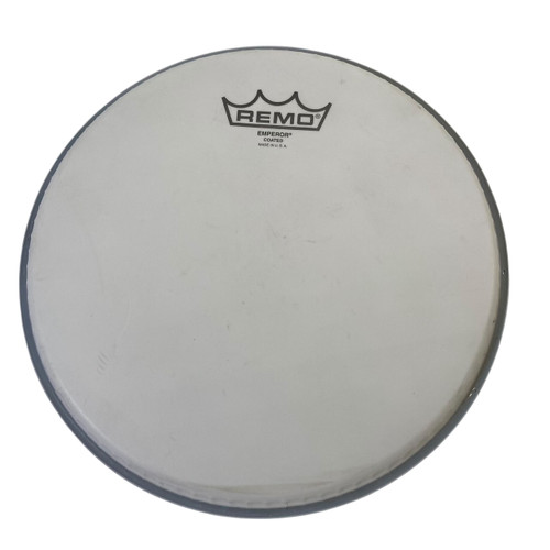 Vist Large View of Product Image Which is Used Remo 10" EMPEROR COATED Tom Drum Head
