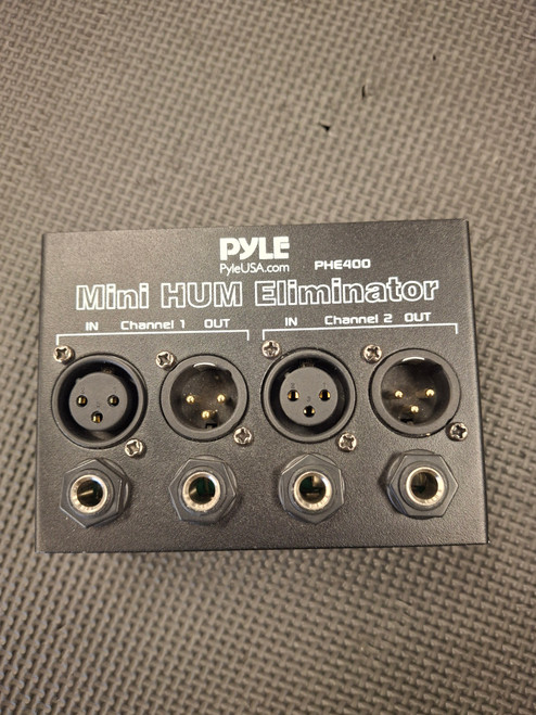 Vist Large View of Product Image Which is Used PYLE MINI HUM ELIMINATOR Vintage Guitar Effects Pedal