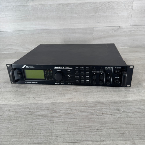 Vist Large View of Product Image Which is Used Fractal Audio Axe-Fx II - Amp Modeler and Multi-effects Processor