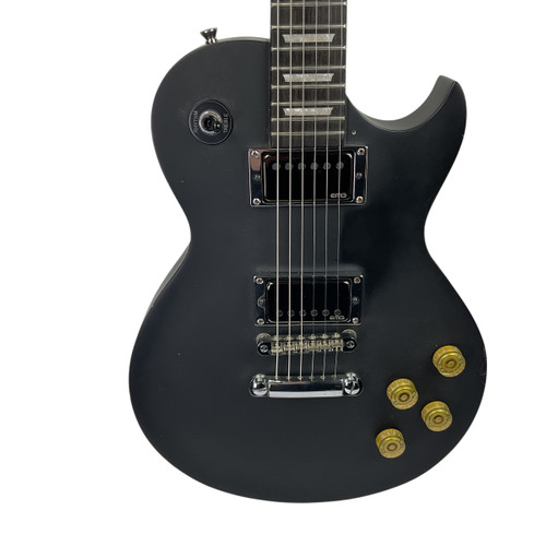 Vist Large View of Product Image Which is Used HARLEY BENTON SC-400 LP Type Electric Guitar Black 6-String