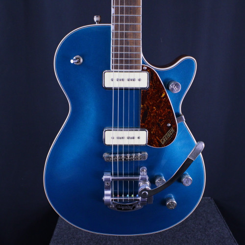 Vist Large View of Product Image Which is Used Gretsch ELECTROMATIC G5210T LP Type Electric Guitar Blue 6-String