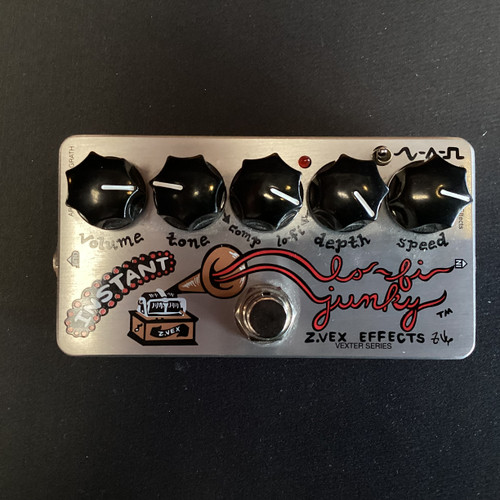Vist Large View of Product Image Which is Used Zvex LOW FI JUNKY Guitar Effects Pedal