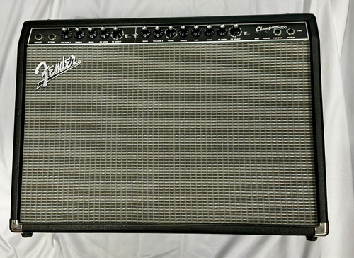 Used Fender CHAMPION 100 2 x 12 Solid State Amp (guitar) 41131-S000010551 Vist Large View of Product Image Which is Used Fender CHAMPION 100 2 x 12 Solid State Amp (guitar)