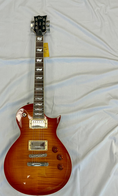 Vist Large View of Product Image Which is Used LTD DELUXE EC-1000T S Type Electric Guitar Sunburst 6-String