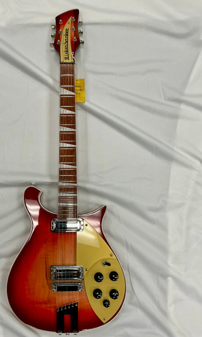 Vist Large View of Product Image Which is Used Rickenbacker 660 Double Cut Electric Guitar Cherry Sunburst 6-String