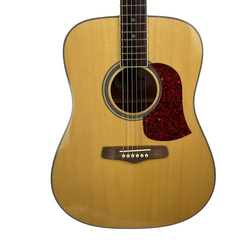 Vist Large View of Product Image Which is Used Aria AW-50 Vintage Laminate Top Acoustic Guitar Natural