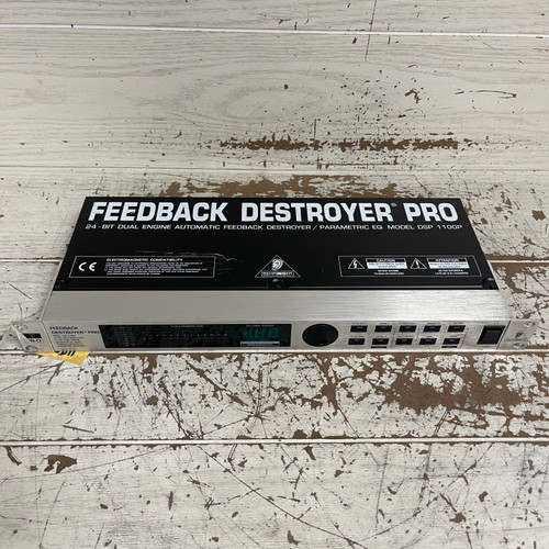 Vist Large View of Product Image Which is Used - Behringer FEEDBACK DESTROYER DSP1100P 