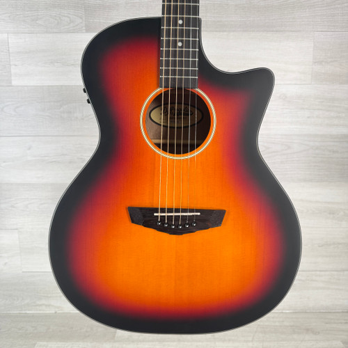 Vist Large View of Product Image Which is Used D'Angelico Premier Gramercy LS Acoustic-electric Guitar - Satin Vintage Sunburst