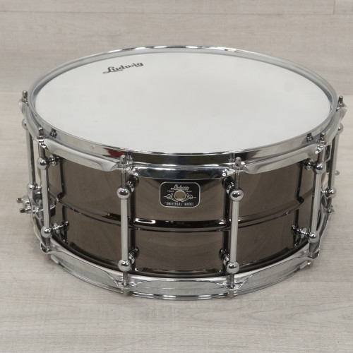 Vist Large View of Product Image Which is Used Ludwig 14x6.5 Universal Brass Snare Drum