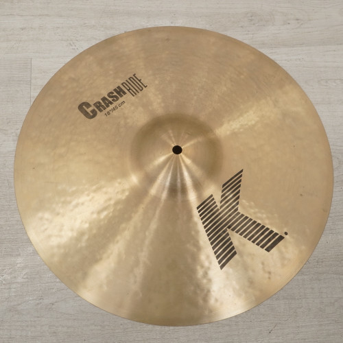 Vist Large View of Product Image Which is Used Zildjian 18" K Crash Ride Cymbal