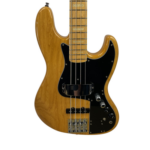 Vist Large View of Product Image Which is Used Fender MARCUS MILLER ARTIST SERIES JAZZ BASS J Type Bass Guitar Natural 4-String