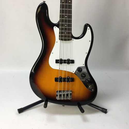 Vist Large View of Product Image Which is Used Squier AFFINITY JAZZ BASS J Type Bass Guitar Sunburst 4-String