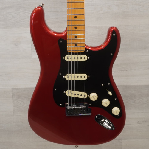 Vist Large View of Product Image Which is Used Fender American Ultra II Stratocaster Electric Guitar Red