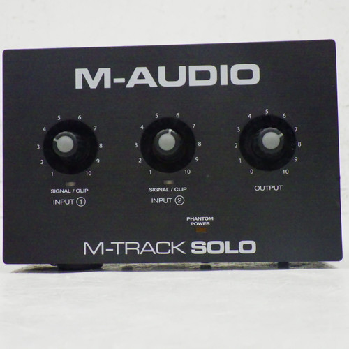 Vist Large View of Product Image Which is Used M-Audio M-Track Solo Interface