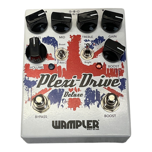 Used Wampler Plexi-drive Deluxe Boost Pedal 41117-S000052261 Vist Large View of Product Image Which is Used Wampler Plexi-drive Deluxe Boost Pedal